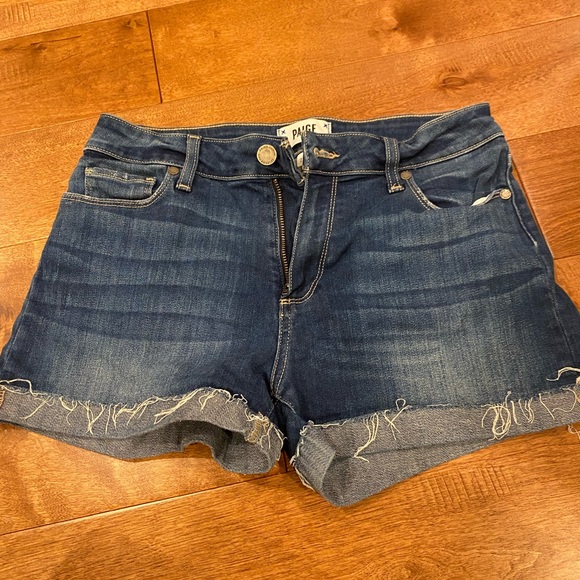 Paige Woman Jean shorts - Picture 1 of 3